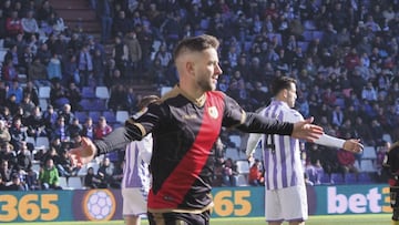 05/01/19 PARTIDO PRIMERA DIVISION
REAL VALLADOLID - RAYO VALLECANO
GOL 0-1 MEDRAN ALEGRIA