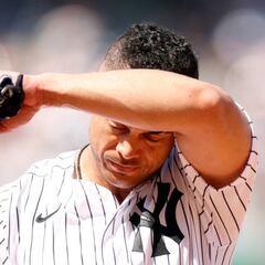 Giancarlo Stanton es el más reciente pelotero de los New York Yankees que fue agregado a la lista de lesionados de MLB