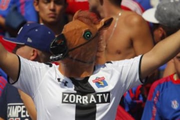 El espectacular ambiente en las tribunas del Nacional