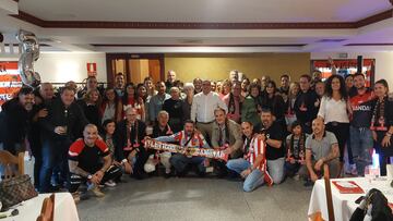 Foto de familia del quinto aniversario de la Furia Leonesa.