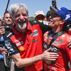 Gigi: “Márquez no arriesga porque no necesita hacerlo”