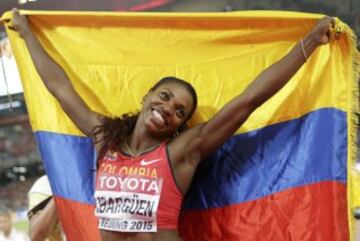 La atleta colombiana sigue demostrando que es de las mejores del mundo. 