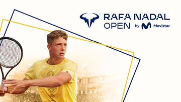 Cartel promocional del Rafa Nadal Open by Movistar, torneo del ATP Challenger Tour.