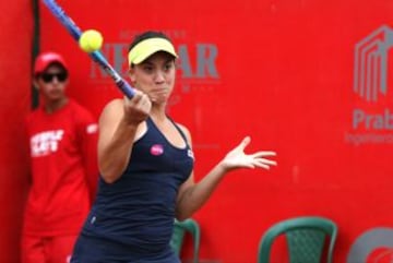 Mariana Duque es la Colombia que continua con vida en el certamen. Avanzó a segunda ronda tras vencer a Timea Babos [7] (HUN), número 89 del mundo, por 6-4, 6-7 (10) y 6-3.