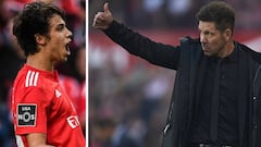 Revelan la forma en que Simeone 'convenció' a Joao Félix de ir al Atlético