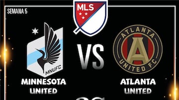 No te pierdas el Minnesota United vs Atlanta United de la Semana 5 de la MLS este sábado 31 de marzo de 2018.