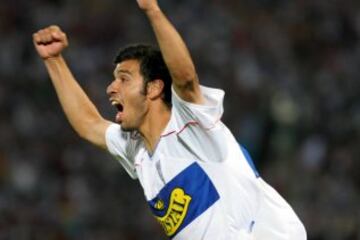 Autor del último penal en la final ante Universidad de Chile, Jorge 'Polo' Quinteros es recordado en la UC po sus buenas campañas y goles con la camiseta estudiantil. Luego de su exitoso paso por los cruzados, partió a Argentinos Juniors a cerrar su carrera. Actualmente se dedica a la representación de jugadores.