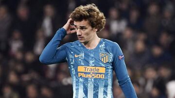 Griezmann se lamenta en Tur&iacute;n. 