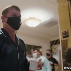 Así llegó Canelo Álvarez a Miami para enfrentar a Yildirim