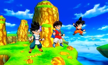 Captura de pantalla - Dragon Ball: Fusions (3DS)