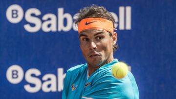 24/04/2019 24 April 2019, Spain, Barcelona: Spanish tennis player Rafael Nadal in action against Argentina's Leonardo Mayer during their men's singles round of 32 match on the third day of the Barcelona Open tennis tournament at the Pista Rafa Nadal. Photo: Matthias Oesterle/Zuma Wire/dpa
DEPORTES
Matthias Oesterle/Zuma Wire/dpa