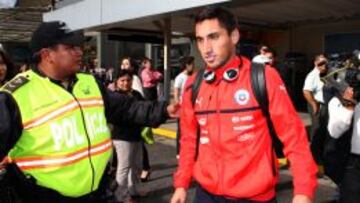 Hans Martínez en una de sus nominaciones en las Eliminatorias.