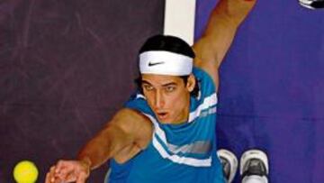 <b>VELOCIDAD. </b>Tiene uno de los saques más potentes del circuito .