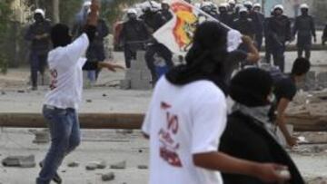 <b>ALTERCADOS. </b>Manama, capital de Bahrain, es noticia hace tiempo por los altercados en sus calles.