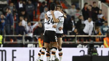 09/11/19 PARTIDO PRIMERA DIVISION
 VALENCIA CF - GRANADA CF
 FINAL DEL PARTIDO
 GARAY 
 GABRIEL PAULISTA