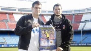 <b>EL CLÁSICO. </b>Aguinagalde y Entrerríos convocan a la afición.