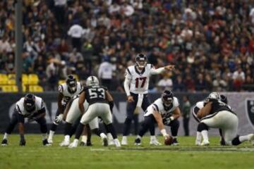 La crónica en imágenes del Texans-Raiders en el Azteca