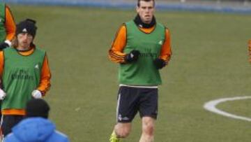 Bale se ha estado entrenando con total normalidad durante esta semana.