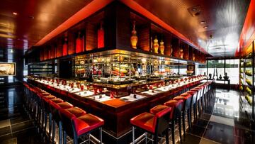 Imagen del restaurante l'atelier, de Joël Robuchon.