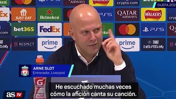 Arne Slot y su admiración por Luis Díaz