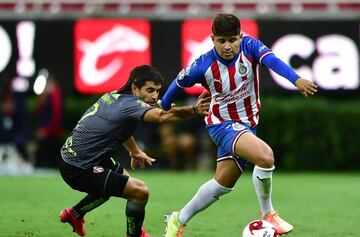 Sorpresivamente, Javier Eduardo López no apareció ni en la banca de Chivas este sábado, en la victoria por 3-1 sobre Mazatlán FC, en la Copa por México.