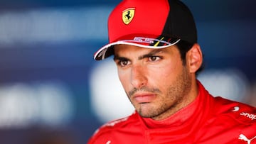 LE CASTELLET, FRANCE - JULY 23: Carlos Sainz of Ferrari and Spain  during qualifying ahead of the F1 Grand Prix of France at Circuit Paul Ricard on July 23, 2022 in Le Castellet, France. (Photo by Peter J Fox/Getty Images)