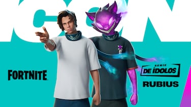 Rubius llega a Fortnite con su nueva skin: precio y todo lo que incluye