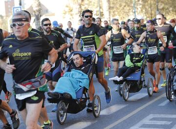 Las mejores imágenes del maratón de Valencia