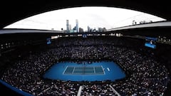 Pista central del Open de Australia.