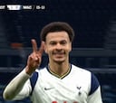 ¡Pero por favor Dele Alli qué locura es esta! Chilena de las que hay que ver sí o sí