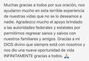 Alan Pulido agradece los mensajes de apoyo