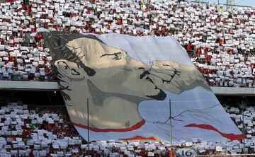 Homenaje a Antonio Puerta tras su fallecimiento.