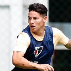 James Rodríguez, habilitado para jugar de inmediato con Sao Paulo