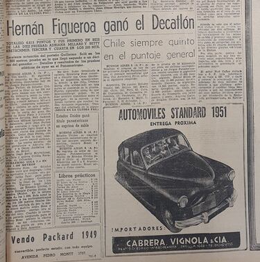 El atleta que cerró el círculo iniciado por Chile en 1951: ¡es el más completo de Santiago 2023!