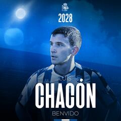 El Deportivo anuncia por sorpresa el fichaje de Luis Chacón