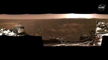 La NASA desvela imágenes de Marte con tomas panorámicas