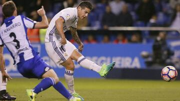 James Rodr&iacute;guez el nuevo hombre de &aacute;rea del Real Madrid 