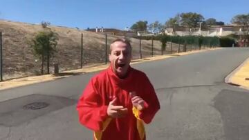 La mofa de Soria con el tropiezo de Cristiano: hasta le imita...