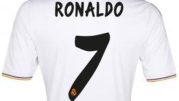 Cristiano fue el jugador que más camisetas vendió en 2013