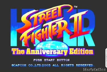 Hyper Street Fighter II: The Aniversary Edition (PlayStation 2)
