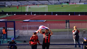 Fans o Aficion during the round of 16 first leg match between Pumas UNAM and LD Alajuelense as part of the CONCACAF Champions Cup 2025, at Olympic Universitario Stadium on March 04, 2025 in Mexico City, Mexico.