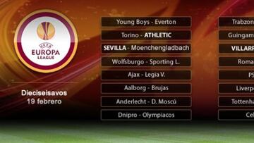 Sevilla-Gladbach, Torino-Athletic y Villarreal-Salzburgo