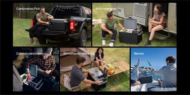 Esta nevera portátil es capaz de hacer cubitos de hielo en 15 minutos