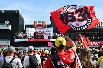 Gran ambiente en el Circuito Marco Simoncelli. 