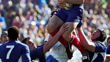 <B>CUMPLIÓ. </B>Francia se impuso a Italia, aunque quizá no sea suficiente la victoria para hacerse con el título.