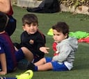 Messi convierte a sus hijos en meme