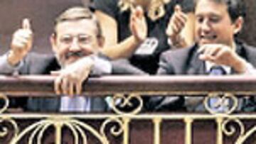 Jaime Lissavetzky, feliz.