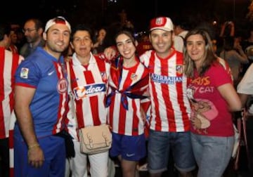 La celebración en la plaza de Neptuno