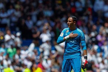 Remembered fondly | Real Madrid's Keylor Navas says farewell.