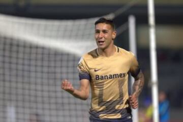 Muy temprano en el marcador Ismael Sosa adelantó a Pumas